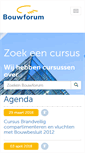 Mobile Screenshot of bouwforum.nl